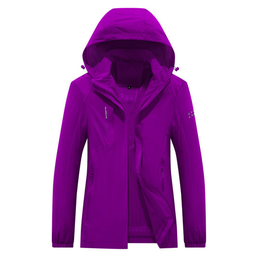 Autumn Women's Windproof Sports Jacket for Outdoors